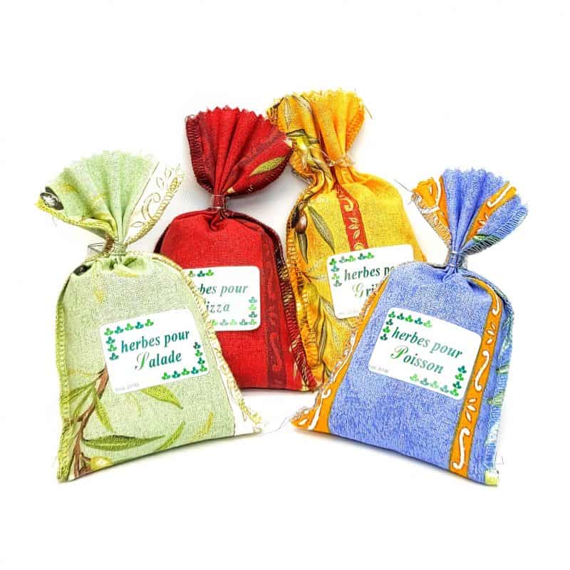 KRÄUTER DER PROVENCE <br>4 STOFFBEUTEL 95 g