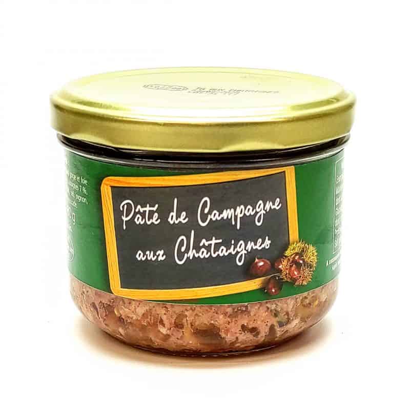 GROBE BAUERNPASTETE MIT EDELKASTANIEN 180 g - Pierre de France®