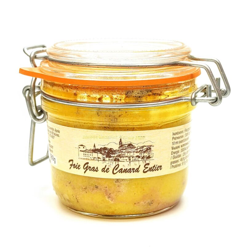 FOIE GRAS DE CANARD ENTIER <br>ENTENSTOPFLEBER AM STÜCK <br>180 g